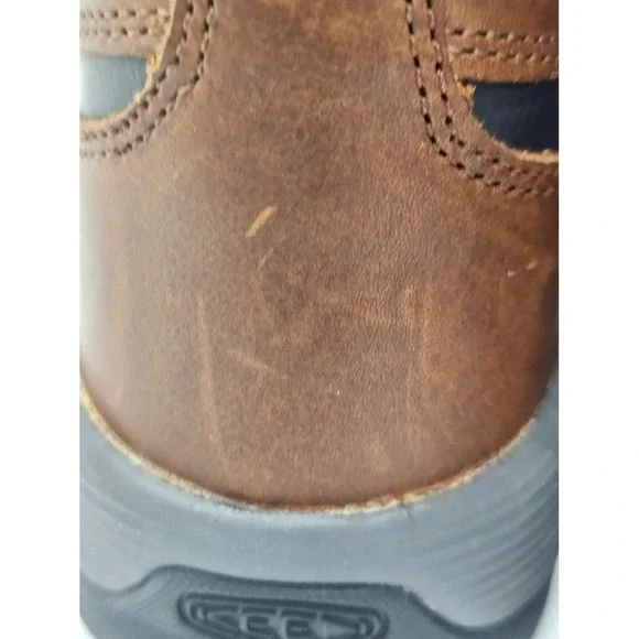 Keen Utility Womens Boots Carbon Toe Brown Leather Safety Footwear Work Size 5W - Picture 15 of 16